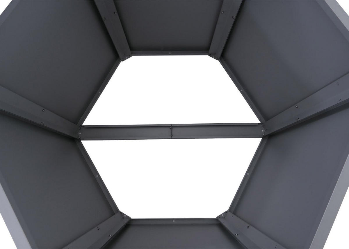 HOCHBEET 77x100x88cm Grau - Grau, Metall (100/77/88cm) - PROREGAL