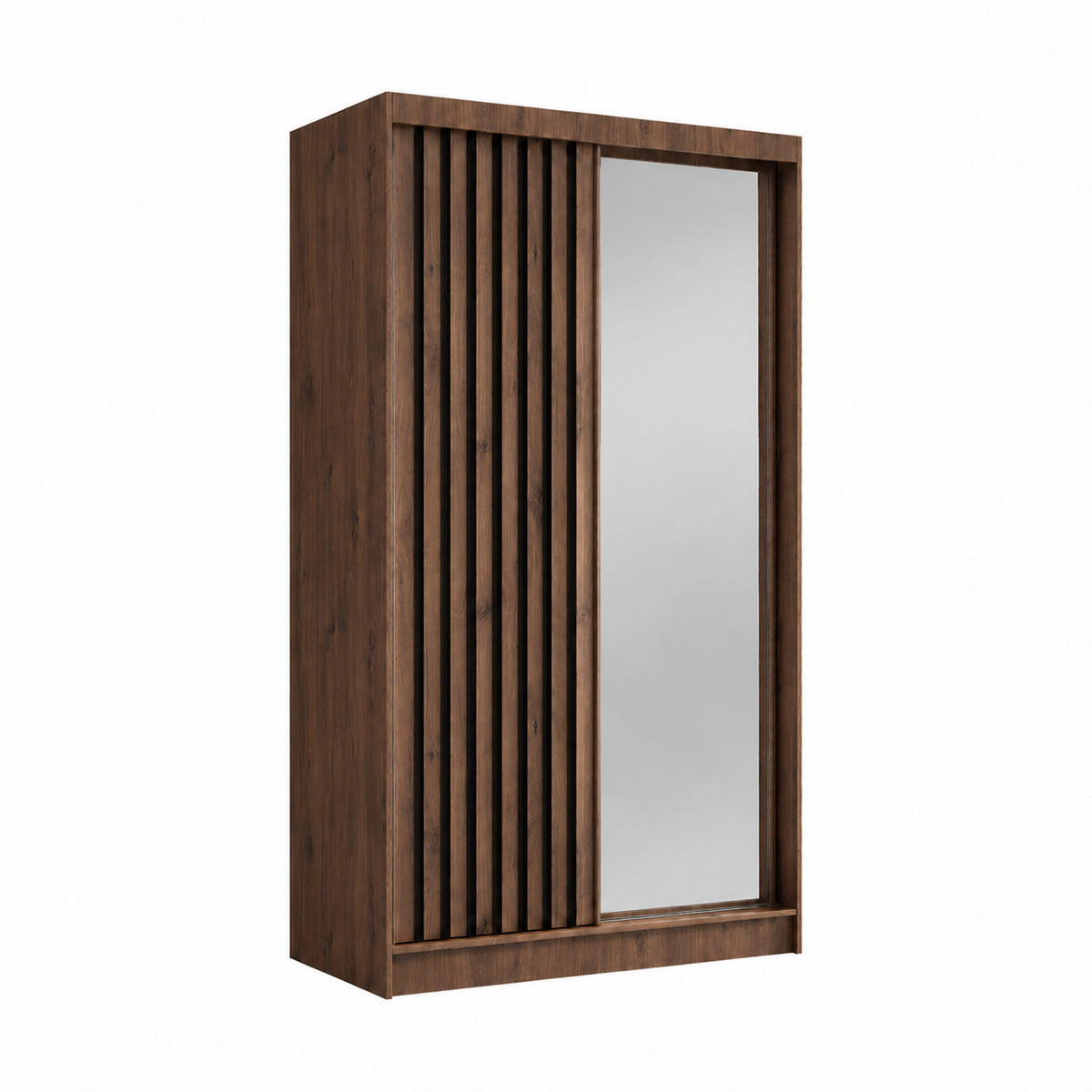 KS Home Concept Kleiderschrank Nussbaum 120x216x61 cm