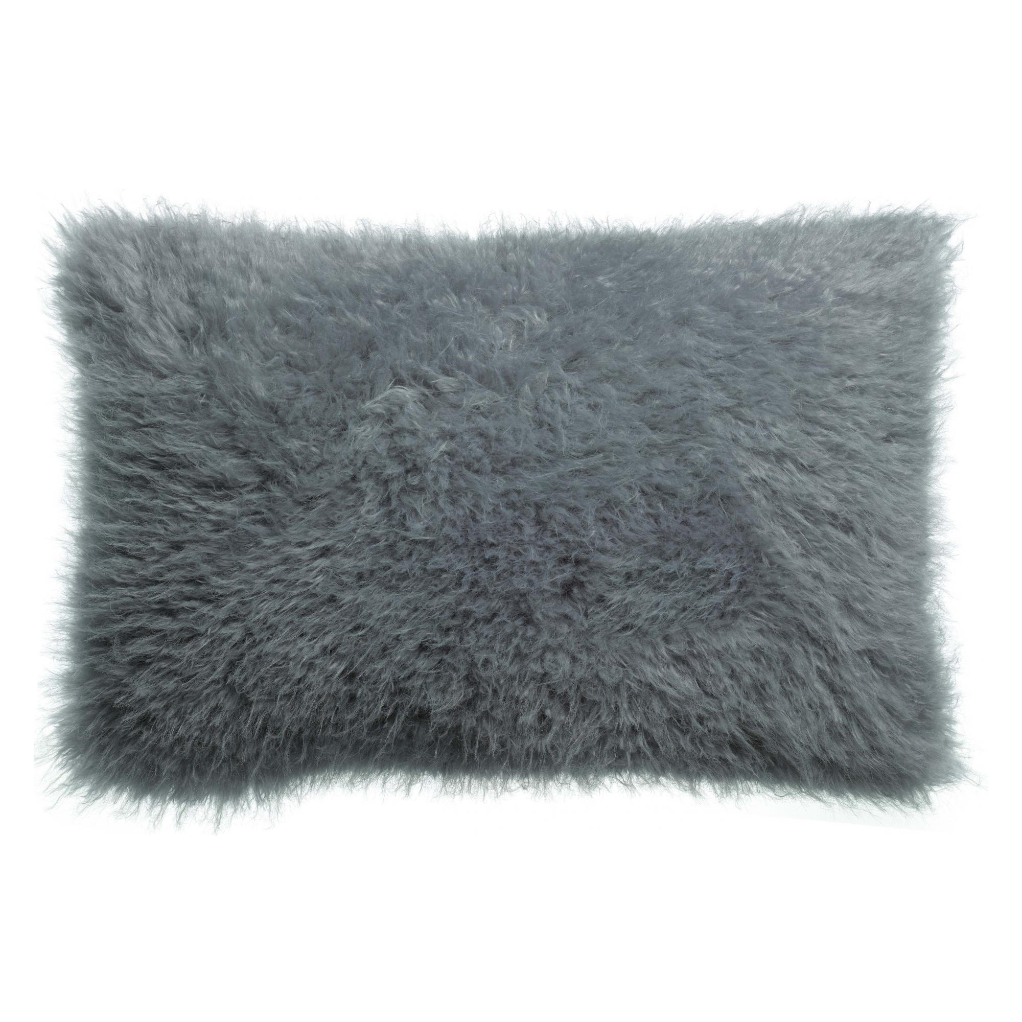 KISSEN Betani schiefergrau 40 x 65 cm - Grau, Textil (40/65cm) - Vivaraise