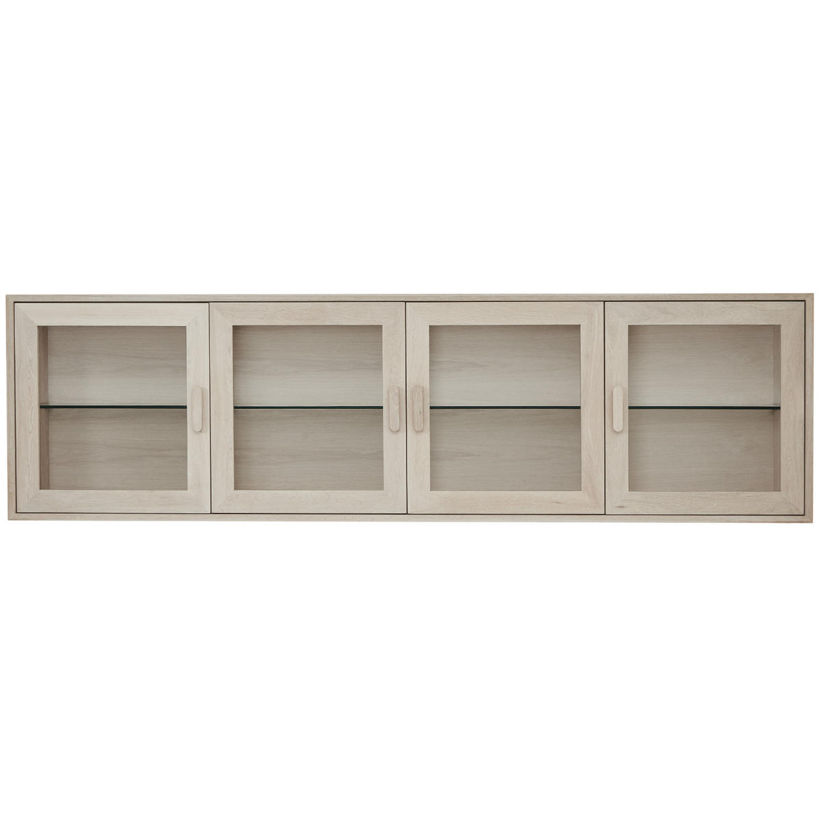 VITRINE Eiche massiv - Eichefarben, Holz/Holzwerkstoff (212/60/34cm) - Furnhouse