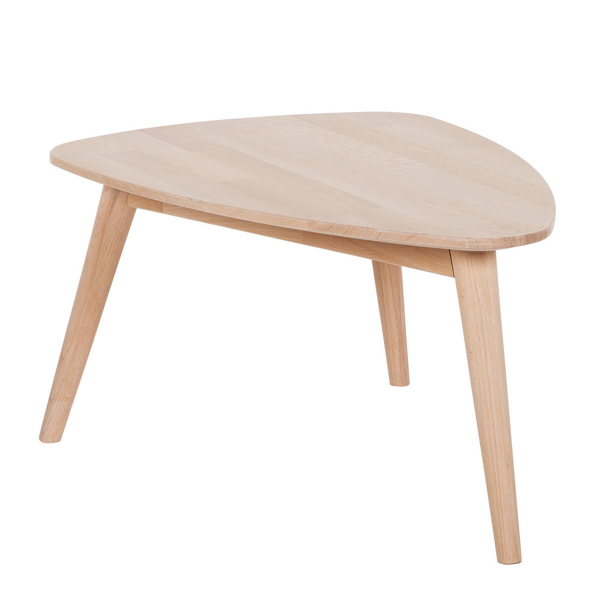 COUCHTISCH - Massivholz - Buchefarben, Holz (50/70/36cm) - home24