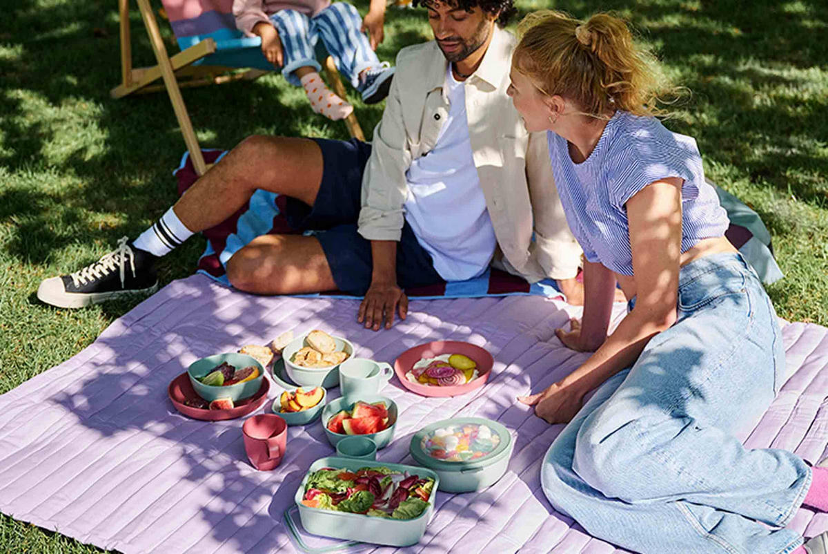 BECHER Silueta Nordic Black 200 ml 4er Set - Schwarz, Kunststoff (0.2L) - Mepal