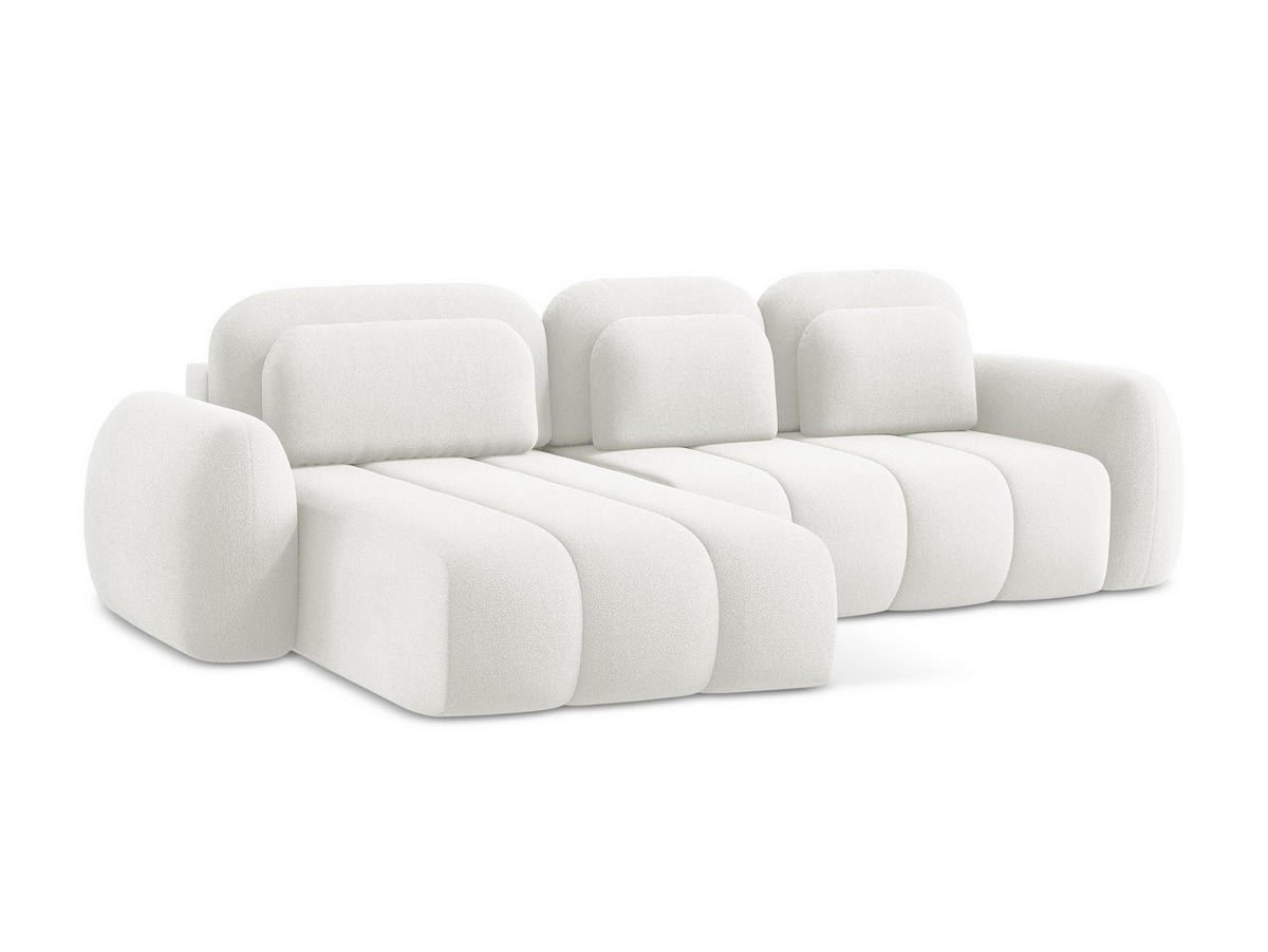 SOFAELEMENT Links Chenille Stoff Grün - Schwarz/Olivgrün, Holzwerkstoff/Kunststoff (179/70/113cm) - Makamii