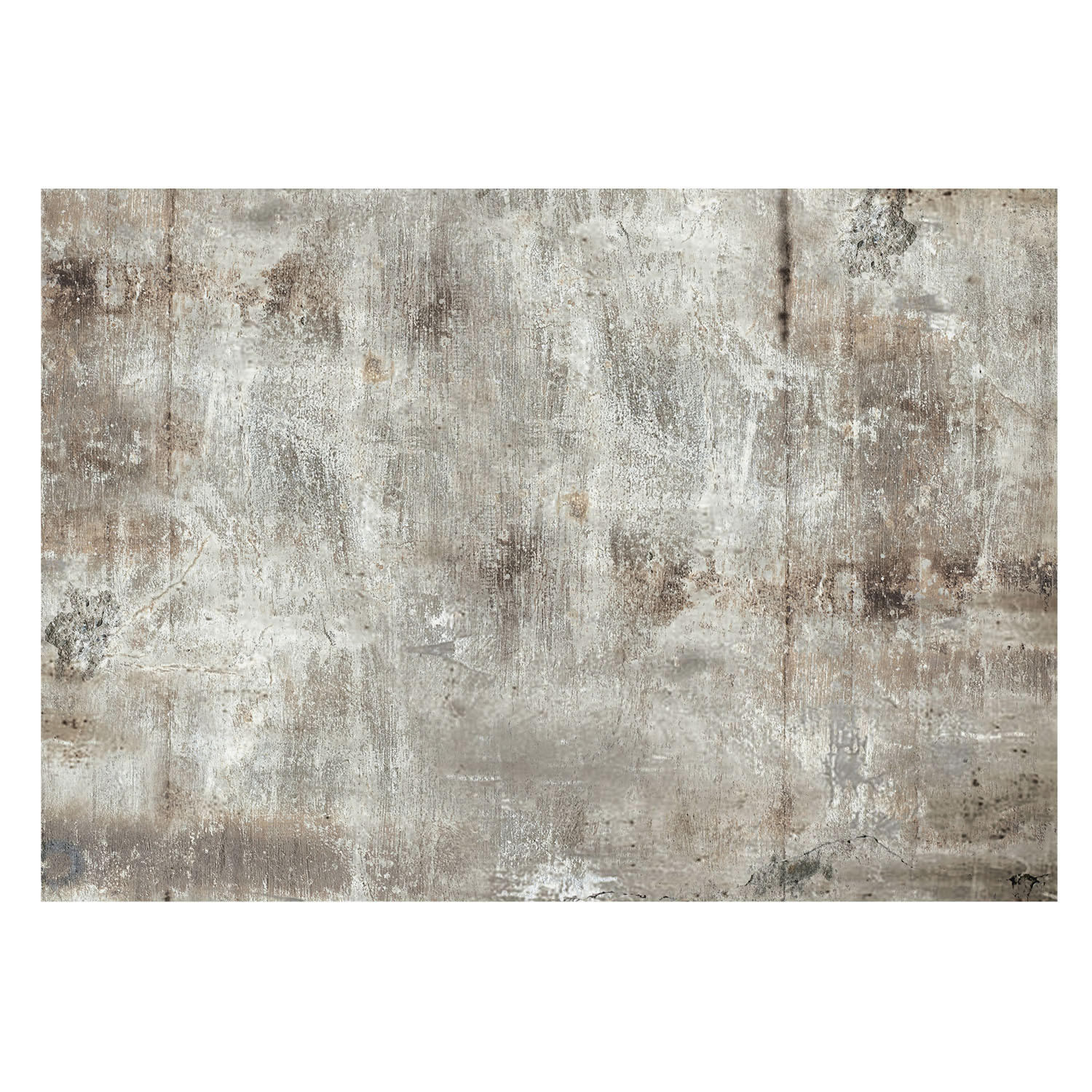 FOTOTAPETE 208x146 cm - Industriefläche - Grau, Textil (208/146cm) - Wallfluent