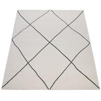 KURZFLORTEPPICH 160/230 cm Haral 787 - Weiß, Textil (160/230cm) - Paco Home