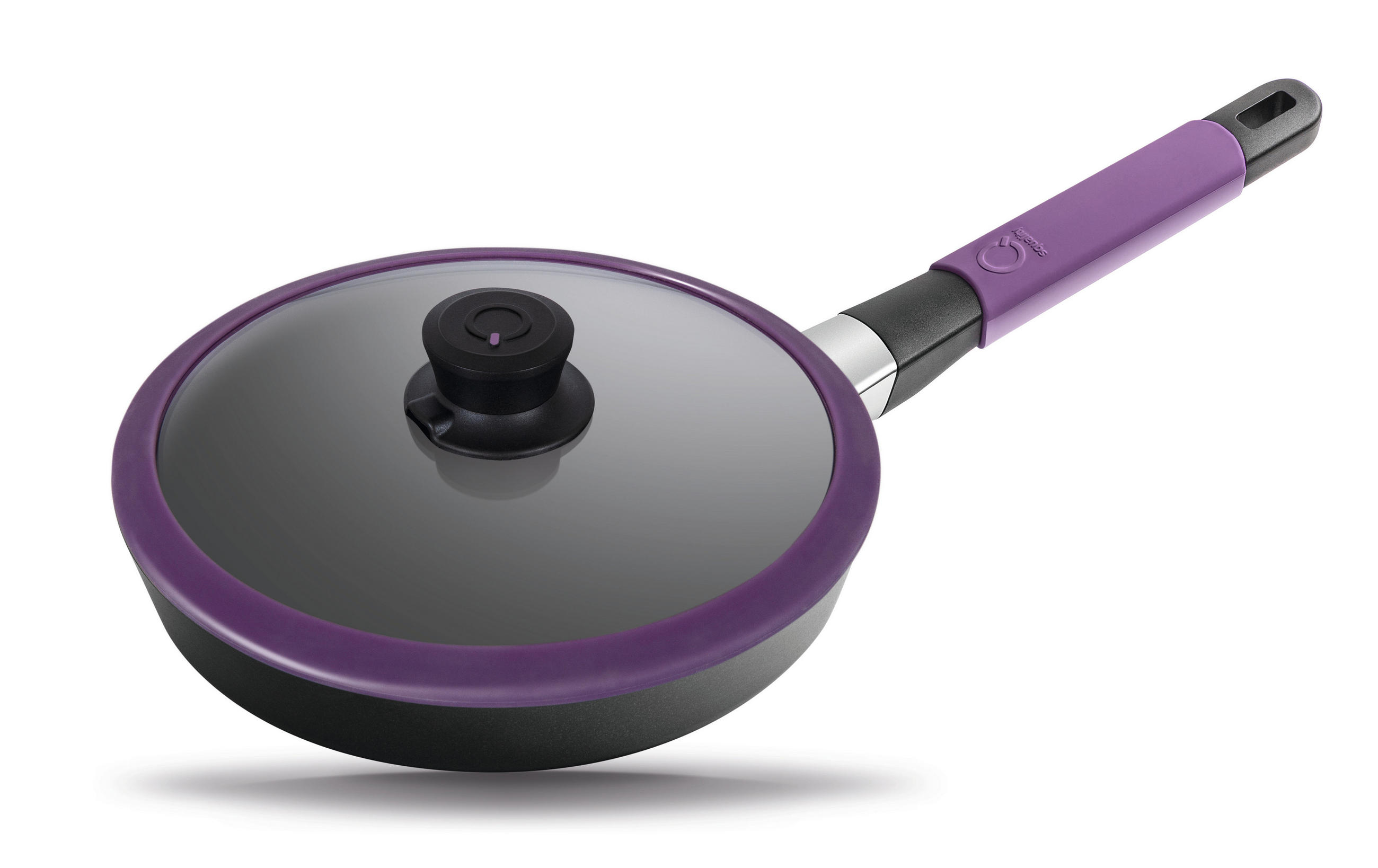 BRATPFANNE INDUKTION ⌀24cm - AUBERGINE - Aubergine, Kunststoff/Metall (24cm) - Gastrolux