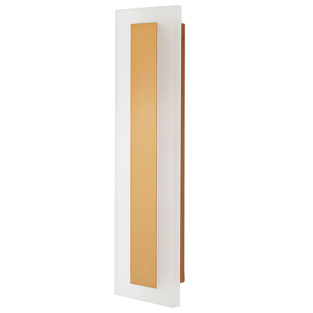 AUSSENWANDLEUCHTE Rosalie 4/9/30 cm - Goldfarben, Metall (9/30/4cm) - Beliani