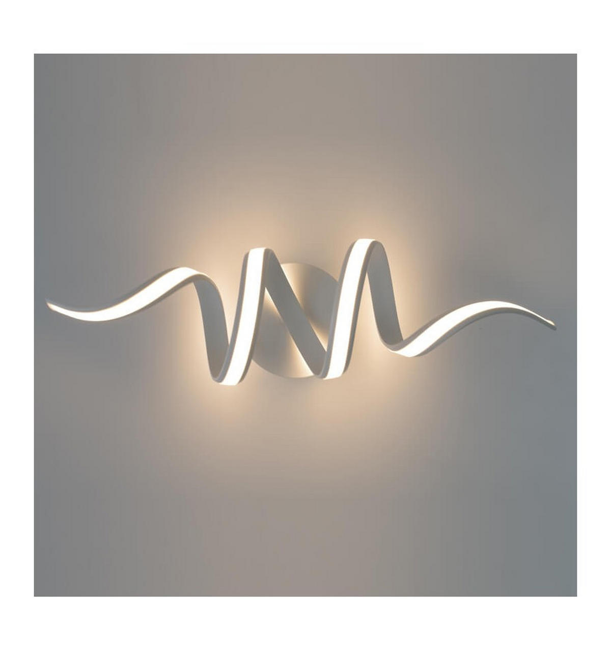 WANDLEUCHTE Kauai, Weiß, 76cm - Weiß, Metall (20/76/76cm) - KOSILUM