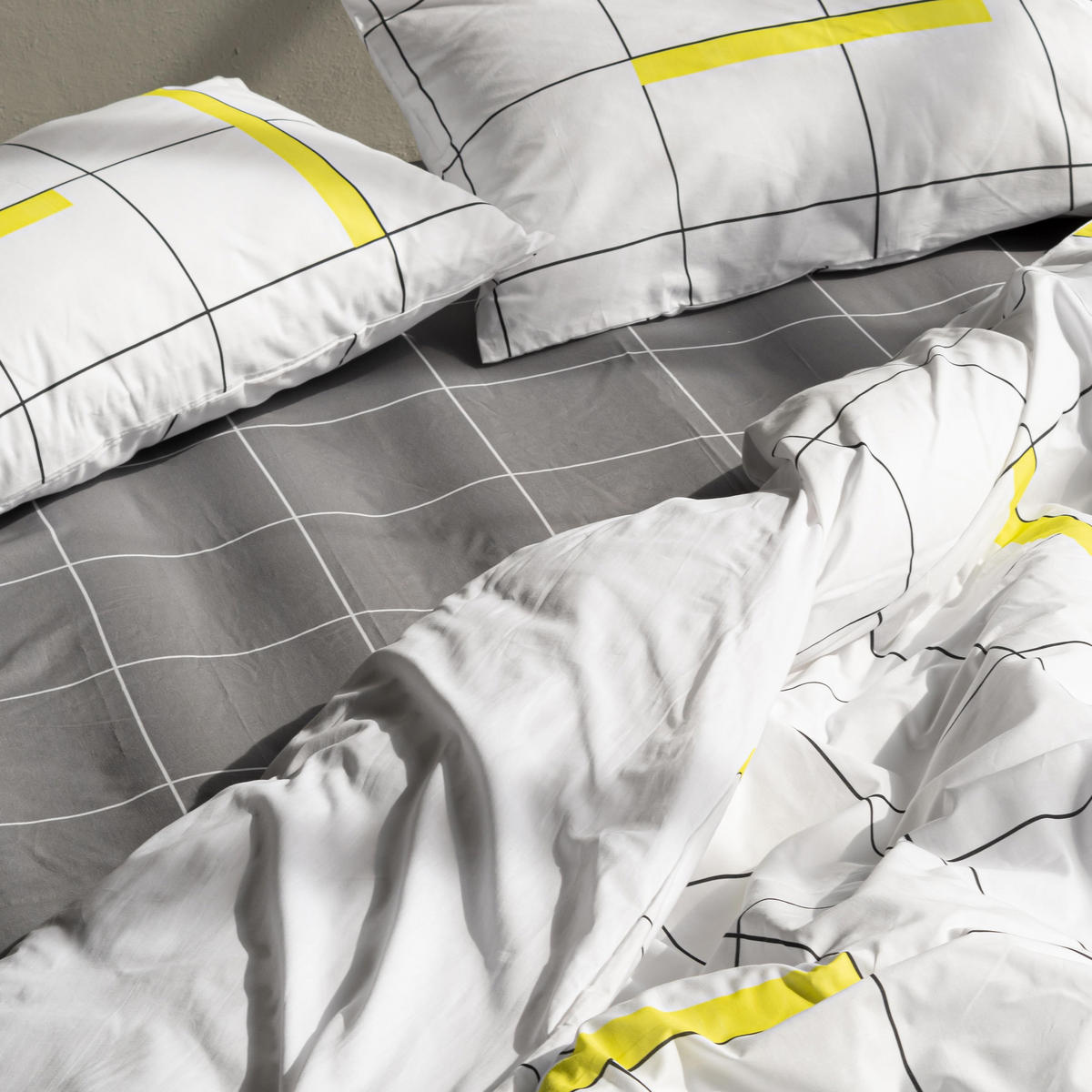 SPANNBETTTUCH firefly 200x200x32 cm mehrfarbig - Multicolor, Textil (200/200cm) - Happy Friday