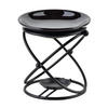 DUFTLAMPE Basic Schwarz 10/10/12 cm Keramik - Schwarz, Keramik (12cm) - Mondex