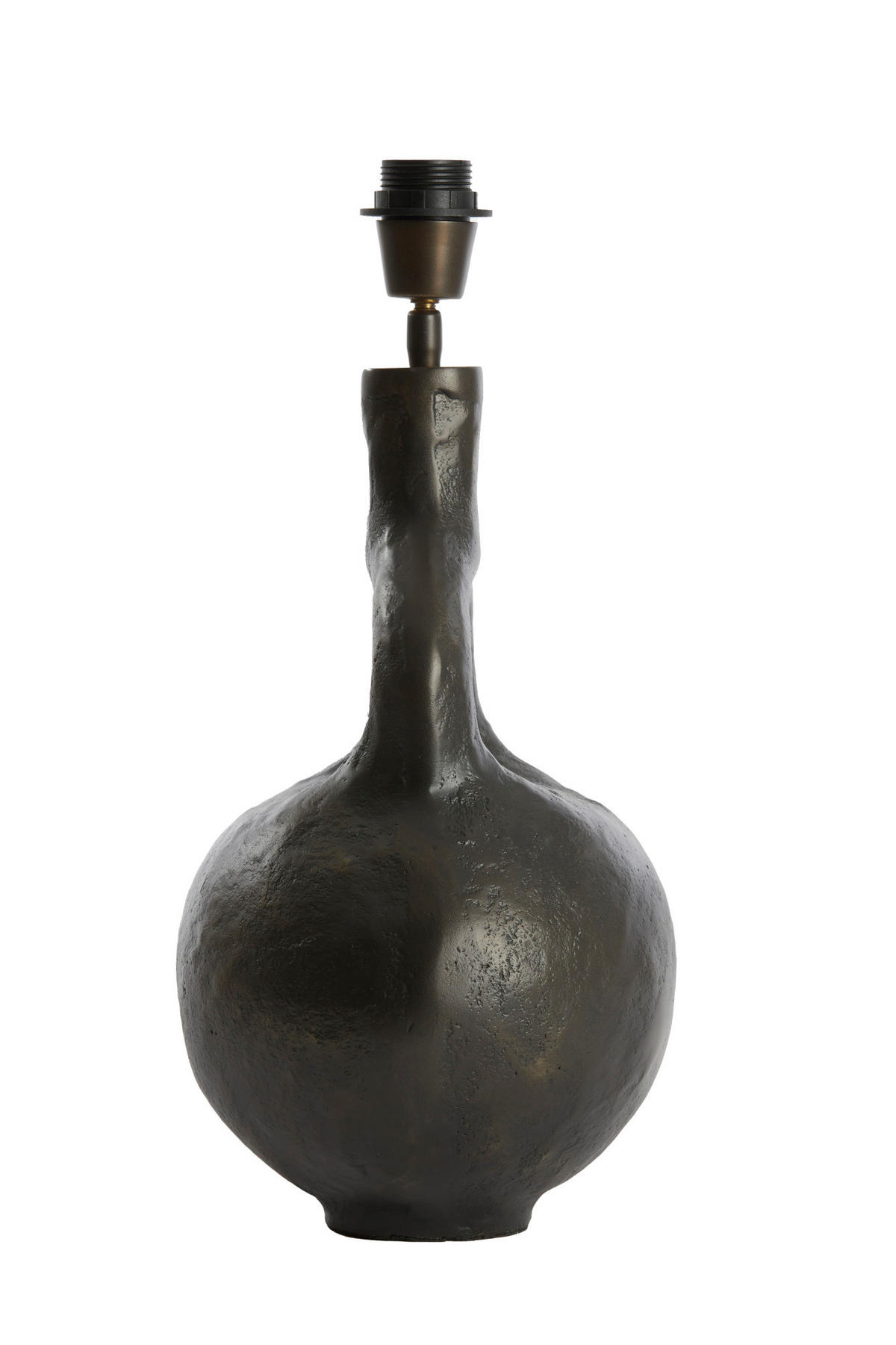 LAMPENFUSS Imola Grau Ø25/37 cm - Grau, Metall (25/22/37cm) - Light & Living