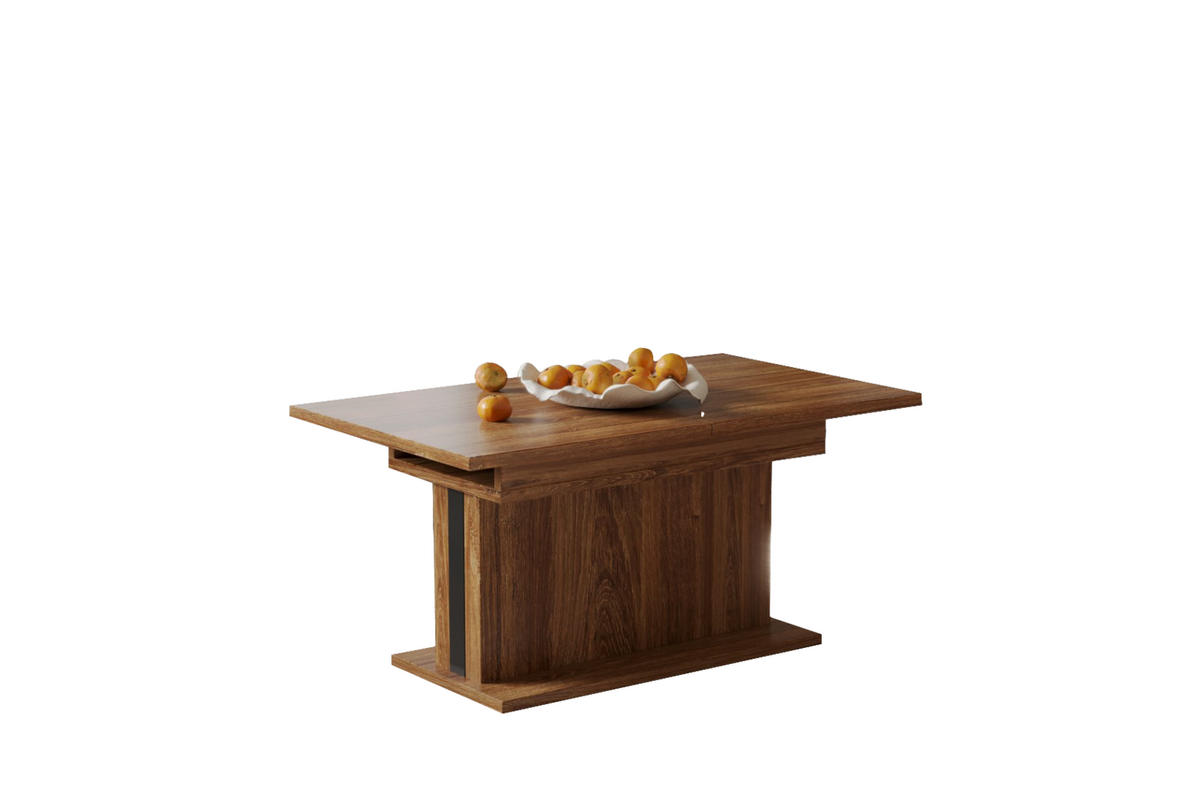 COUCHTISCH Solaris höhenverstellbar ausziehbar - Eiche San Remo, Holzwerkstoff (110/65/58cm) - Endo-Moebel