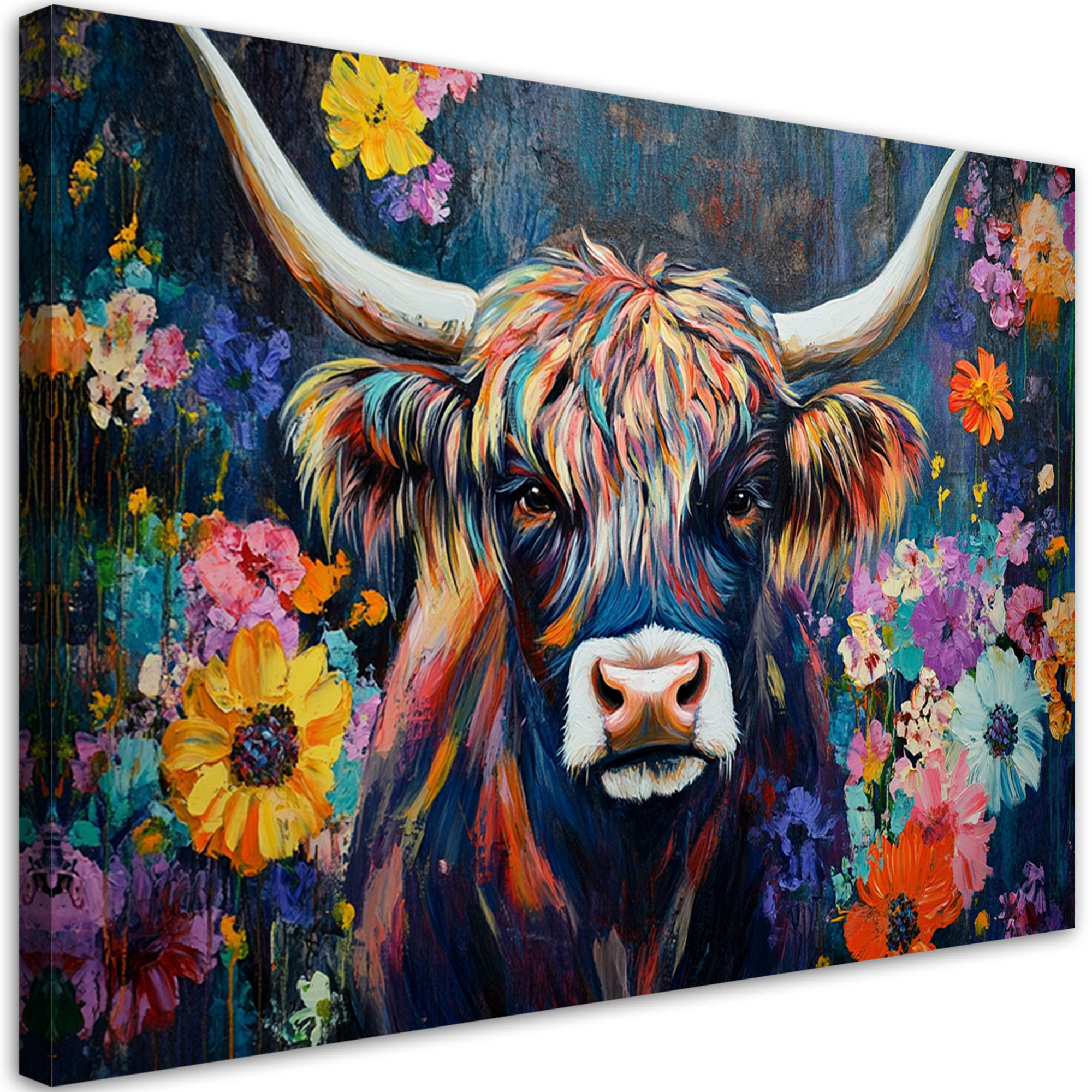 Feeby Wandbild Mehrfarbig 60x40 cm