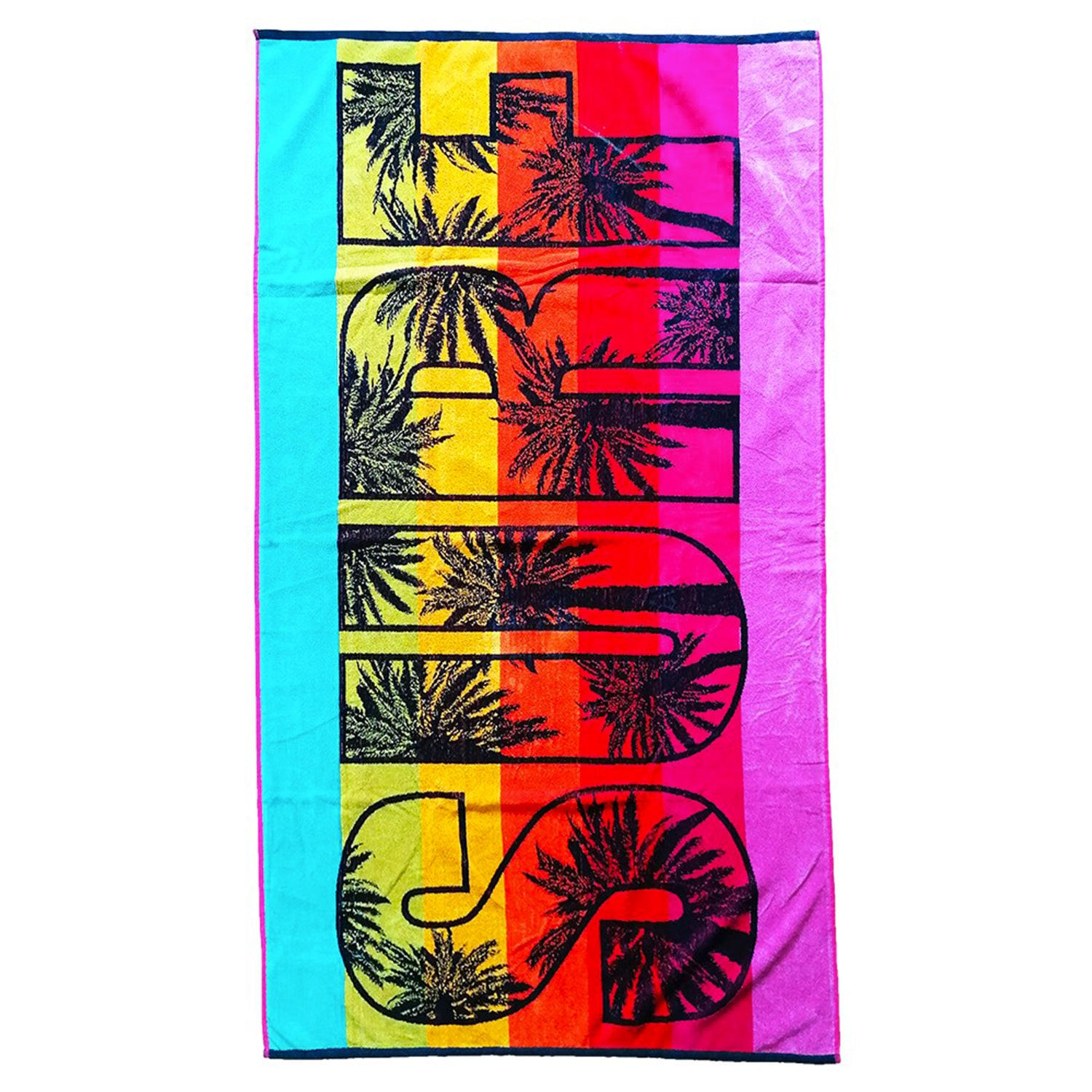 STRANDTUCH Frottee Velours Jacquard Kymata 100x175 470g/m² - Multicolor, Textil (100/175cm) - LE COMPTOIR DE LA PLAGE