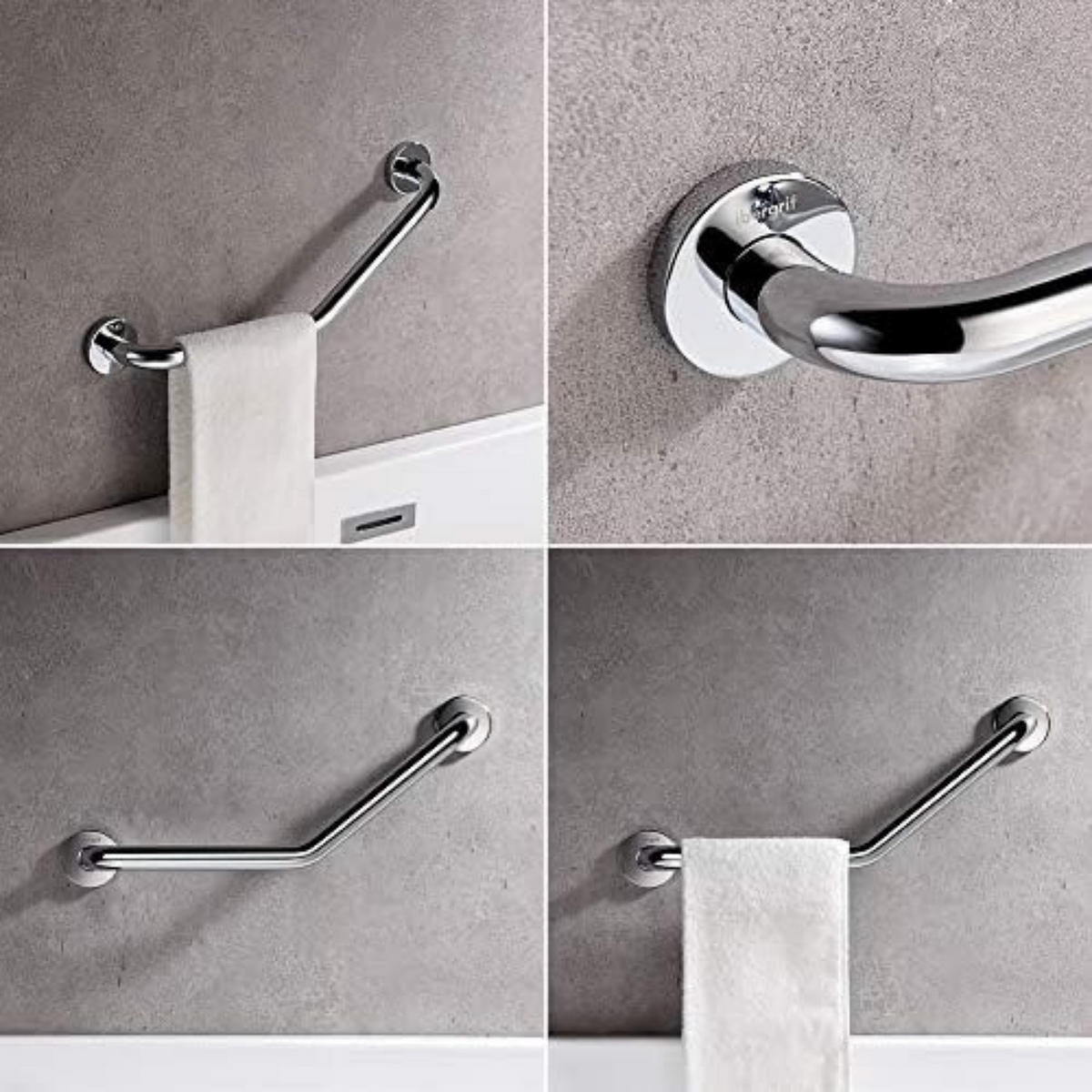 MÖBELGRIFF 1er-Set 440x75x180 mm Edelstahl - Silberfarben, Metall (0.75/18/4.4cm)