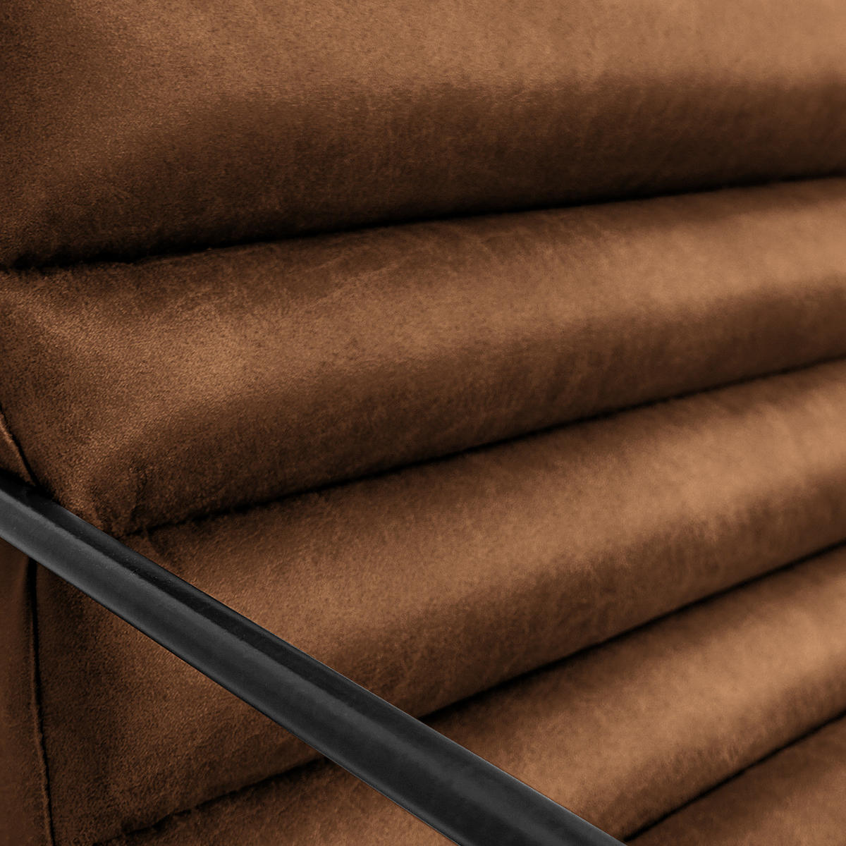 3-SITZER SOFA - Antiklederlook - Braun, Textil (181/81/78cm) - home24