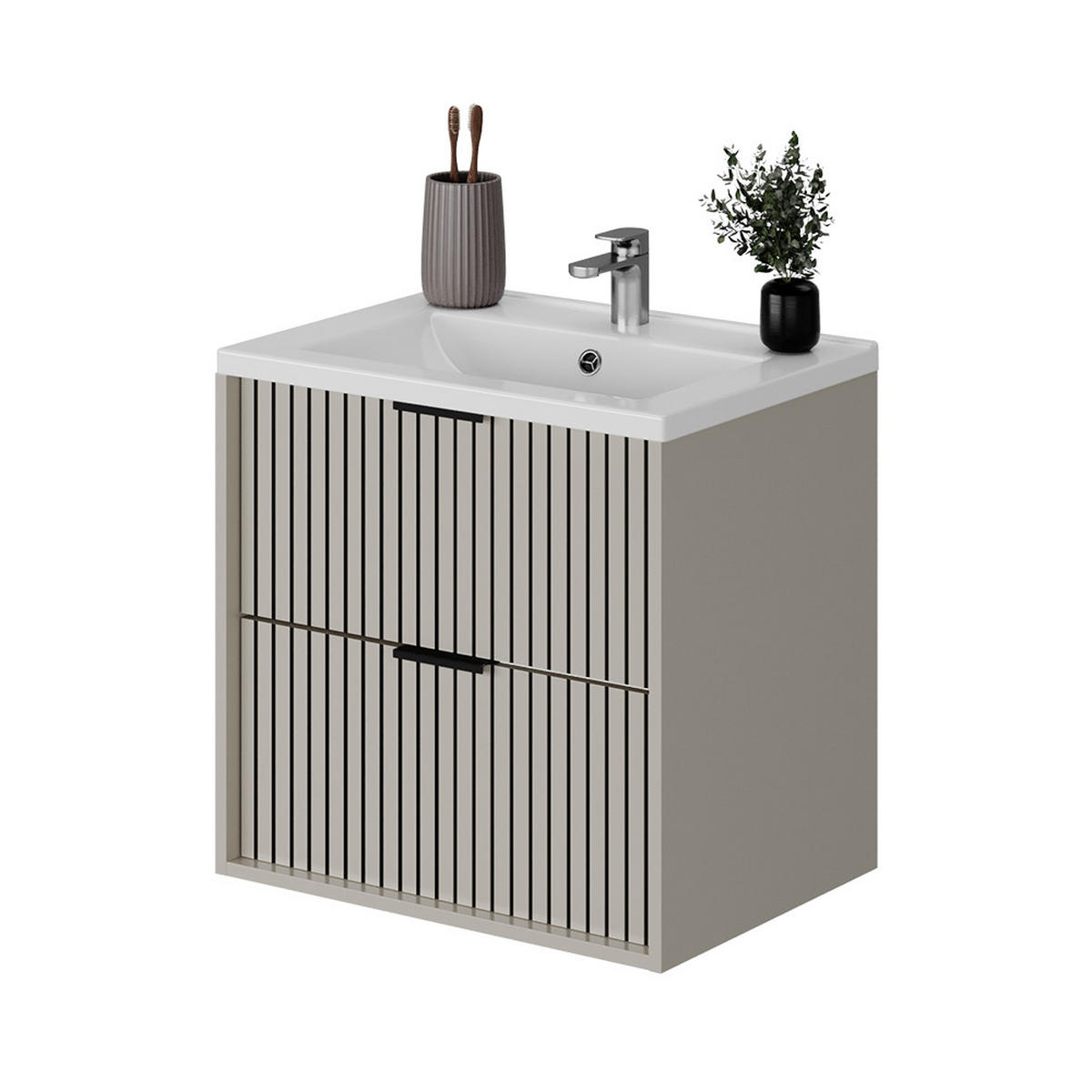 KOUPELNOVÝ NÁBYTEK Ruford Kašmír - kašmírová, kompozitní dřevo (60.2/45/3.2cm) - Vicco