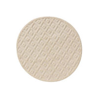 TEPPICH Leo Cream ø 200 cm rund - Creme, Kunststoff (200/200cm) - benuta