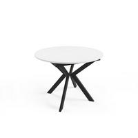 ESSTISCH LEIA Weiß 100x138x78 cm - Weiß, Holzwerkstoff (138/100/78cm) - FURNLUX