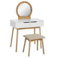 SCHMINKTISCH DE-18284 Weiß - Weiß, Holzwerkstoff (40/127/80cm) - ComfortXL