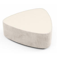 TISCH Creme MIJA Polsterstoff Tilia - Weiß, Holzwerkstoff (96/96/42cm) - Sepro Meble