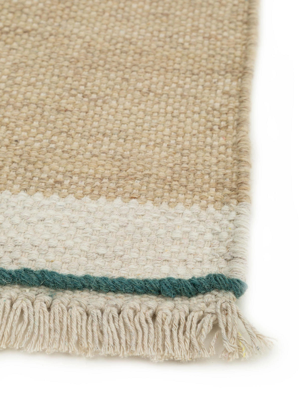 WOLLTEPPICH Karla Beige 120x170 cm - Beige, Textil (120/170cm) - benuta Pop