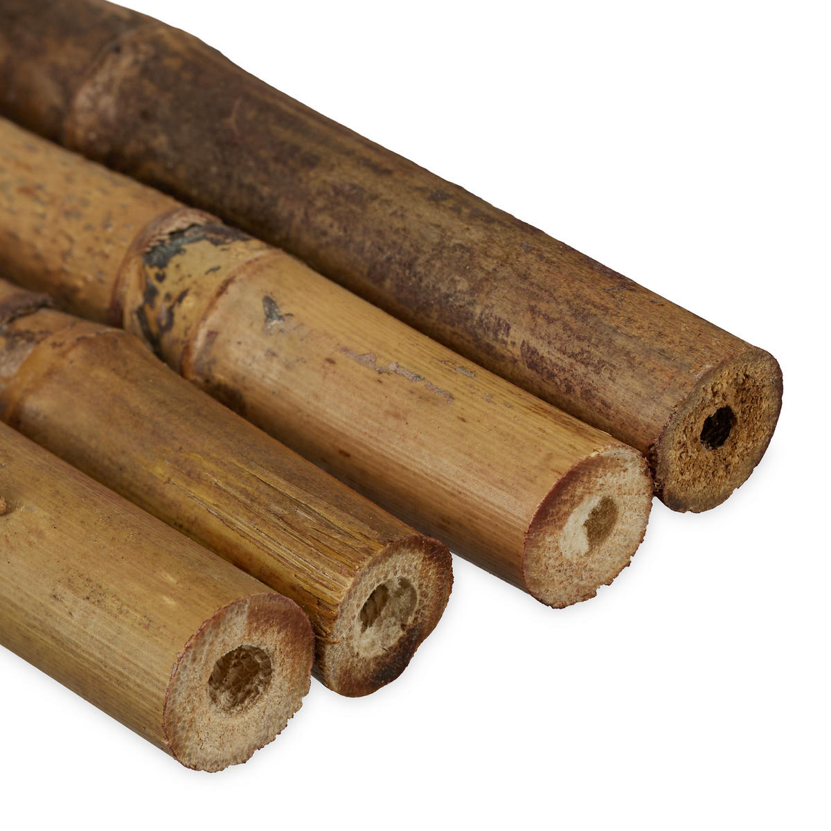 40XPFLANZSTÄBE - Hellbraun, Holz (1/105/1cm) - Relaxdays