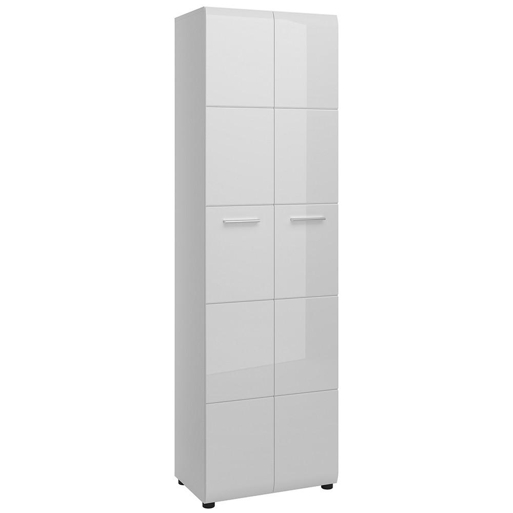 GARDEROBENSCHRANK Malabo-129 - Weiß, Holzwerkstoff (59/197/37cm) - Lomado