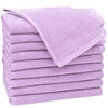 GÄSTETÜCHER, 10er-Set, 30x50 cm, 100% Baumwolle, Rosa - Flieder, Textil (30/50cm) - Zollner