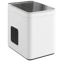EISWÜRFELMASCHINE Kunststoff Weiß - Weiß, Kunststoff (23.2/33.7/31.5cm) - HOMCOM