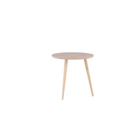 BEISTELLTISCH ASKIM Beige 48x48x50 cm - Beige, Holzwerkstoff (48/48/50cm) - FURNLUX