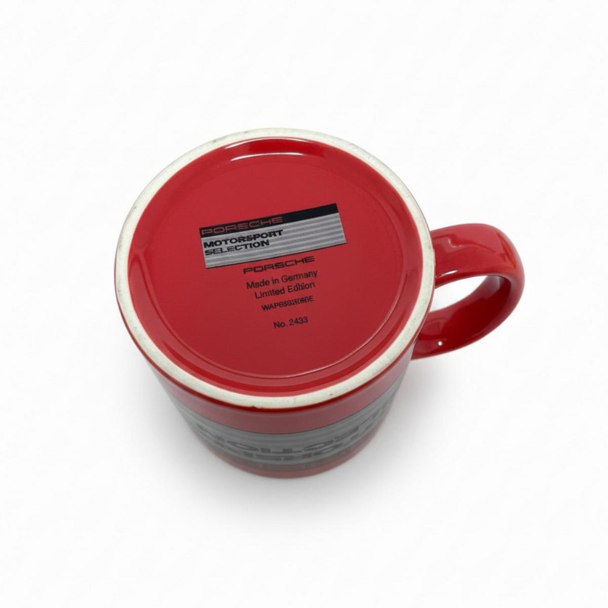 KAFFEEBECHER Limited Edition – Motorsport Design rot, Sammlerbecher 300ml - Rot, Keramik (0.3L) - Porsche