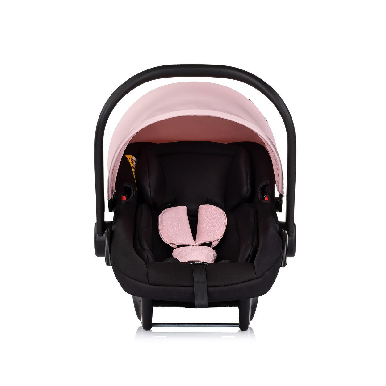 BABYSCHALE SET Vista rosa Station Vista i-Size (40-87cm) verstellbar - Rosa, Kunststoff (43/56/60cm) - Chipolino