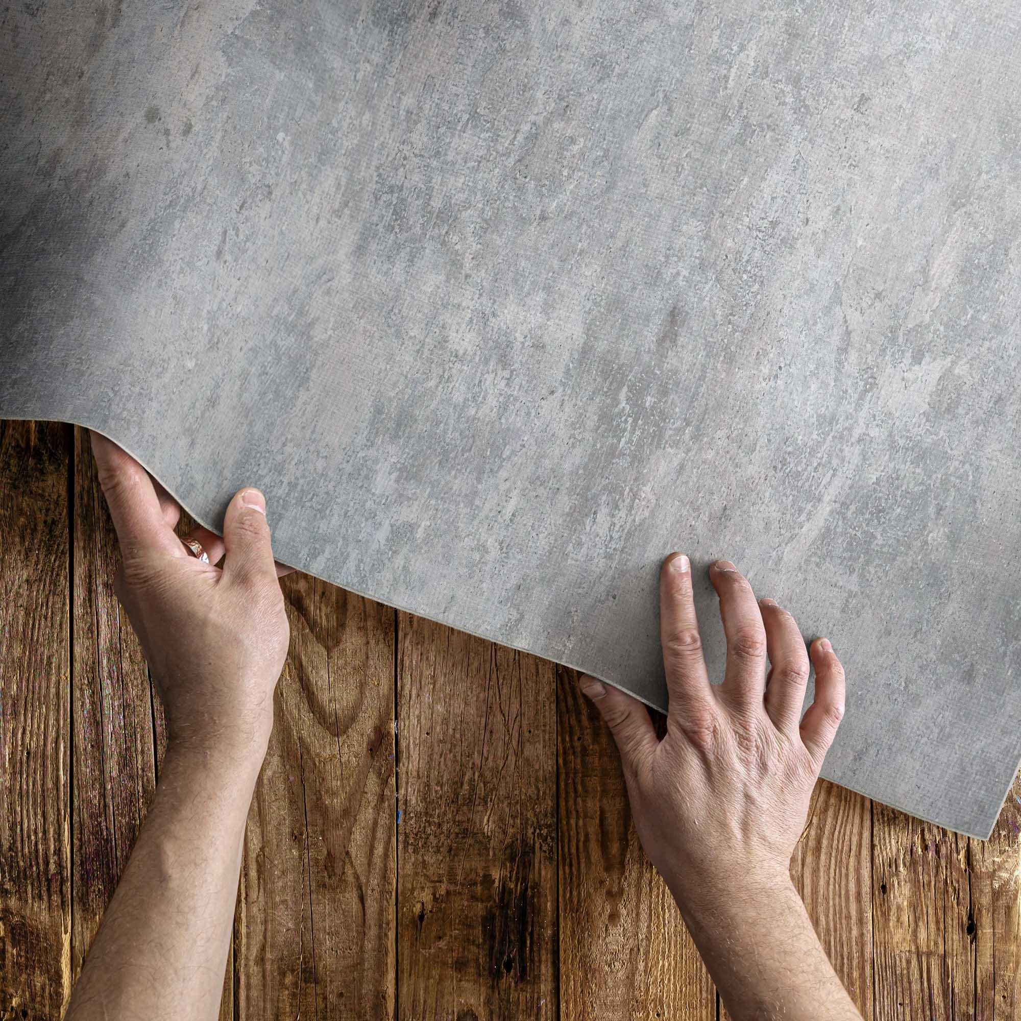 Thumbnail - Wallfluent Teppich, Graphit, Kunststoff, 80x120 cm, Teppiche & Böden, Teppiche, Moderne Teppiche