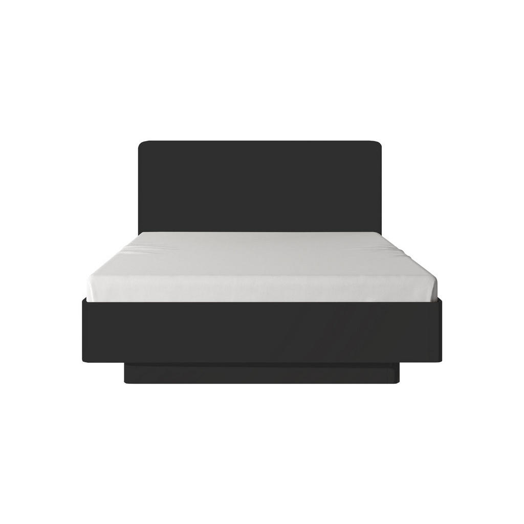 Thumbnail - Feldmann-Wohnen Schlafzimmer-Set, Schwarz, Holz, 2 Fächer, 4 Schubladen, Rechteckig, 160x200 cm, Schlafzimmer, Betten