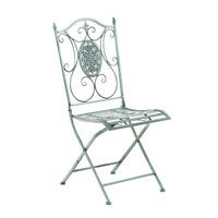 GARTENSTUHL Sidan antik-grün - Grün, Metall (42/49/91.5cm) - TPFGarden