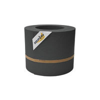 SICHTSCHUTZSTREIFEN Rille PP für Doppelstabmatten Zaun Anthrazit 26m - Anthrazit, Kunststoff (2600/19cm) - ZAUN|ZU