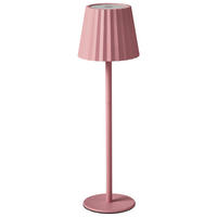 TISCHLAMPE Metall Pastellrosa Pombeiro - Pink, Metall (12/12/38cm) - Beliani