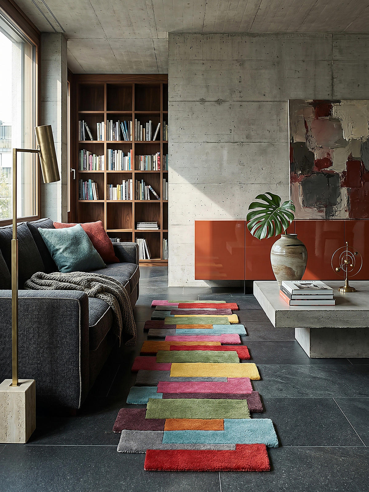 TEPPICHLÄUFER HALLEIN 66/300 cm - Multicolor, Textil (300/66cm) - KADIMA DESIGN