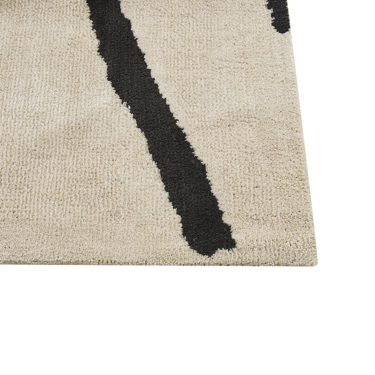 KOBEREC Světle béžový 160/230 cm Kolpur - béžová, textil (160/230cm) - Beliani