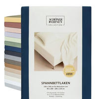 NAPÍNACIE prestieradlo FLAT - biela, textil (140/200cm) - Schöner Wohnen