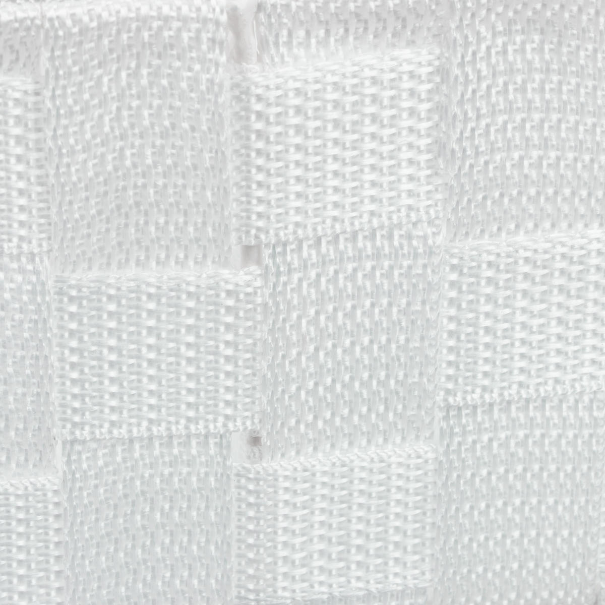 ÚLOŽNÝ kôš - biela, kov/plast (32/10/21cm) - Relaxdays