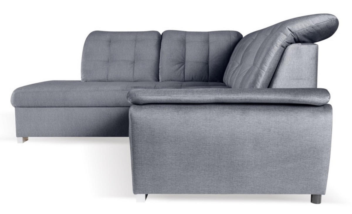 ECKSOFA Grau BON Links - Grau, Textil (263/200cm) - Sepro Meble