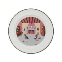 SPEISETELLER KAMIN Design Naif bunt ø 27 cm - Multicolor, Keramik (27cm) - Villeroy & Boch