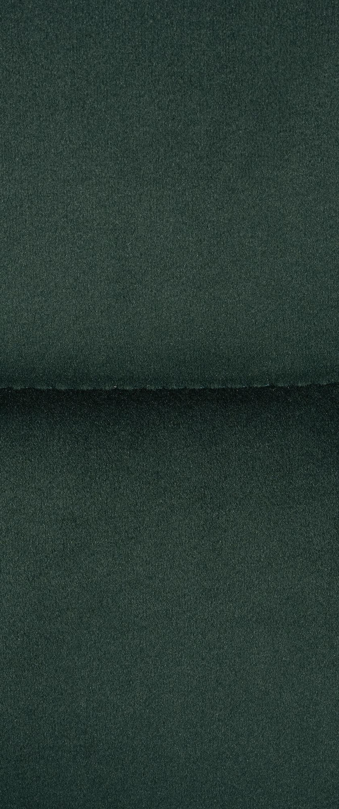 BARHOCKER Sutun Samt Dunkelgrün Schwarz - Dunkelgrün, Textil (60/93/56cm) - DELUKE