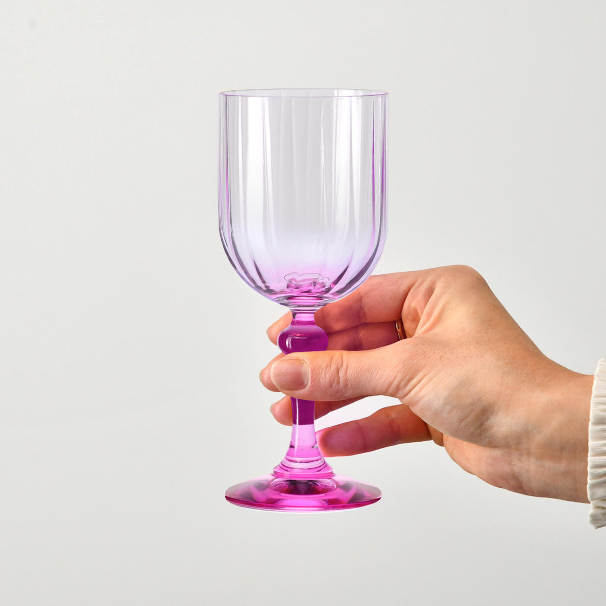 WEINGLÄSER, 2er-Set, 300 ml - Pink, Glas (0.3L) - Krosno Glass