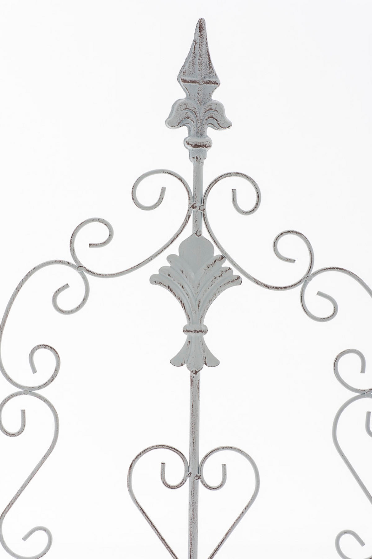 RANKGITTER Burk antik weiß - Weiß, Metall (35/122/7cm) - TPFGarden