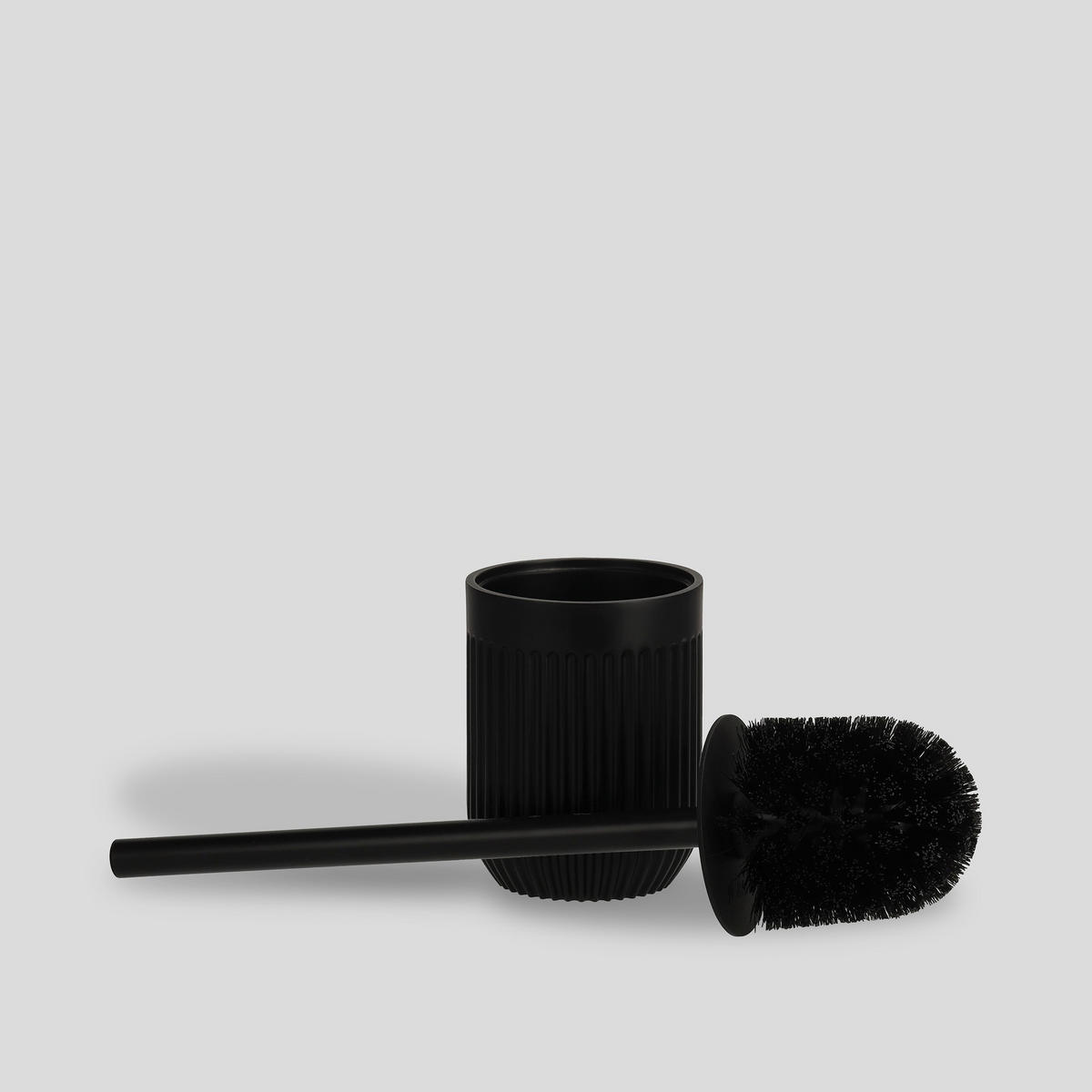 TOILETTENBÜRSTE Ulaya - Schwarz, Kunststoff (9.5/39/9.5cm) - home&you