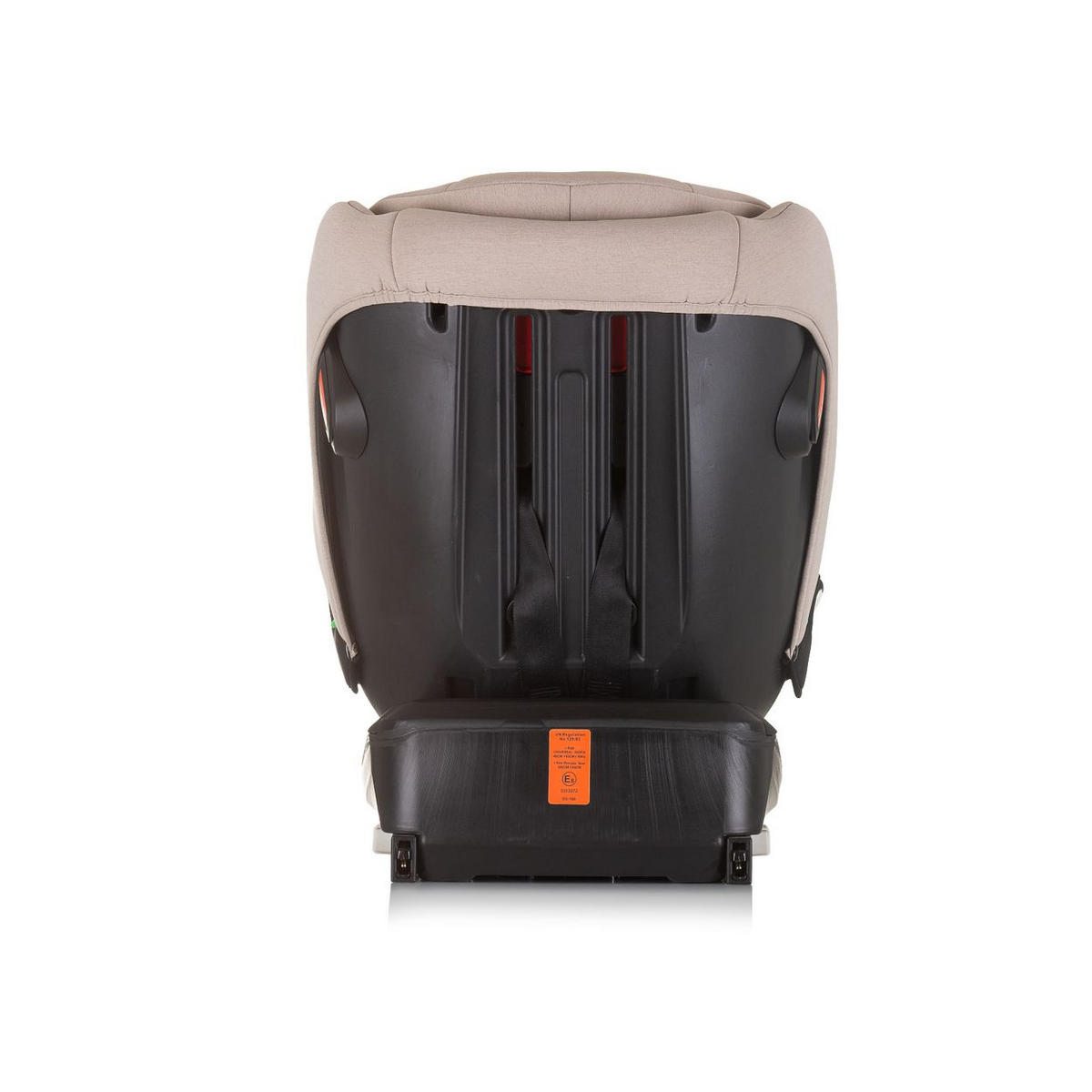 KINDERSITZ Tourino i-Size (40-150cm) beige Isofix, höhenverstellbar, Stützbein, drehbar - Beige, Kunststoff (46/78/49cm) - Chipolino