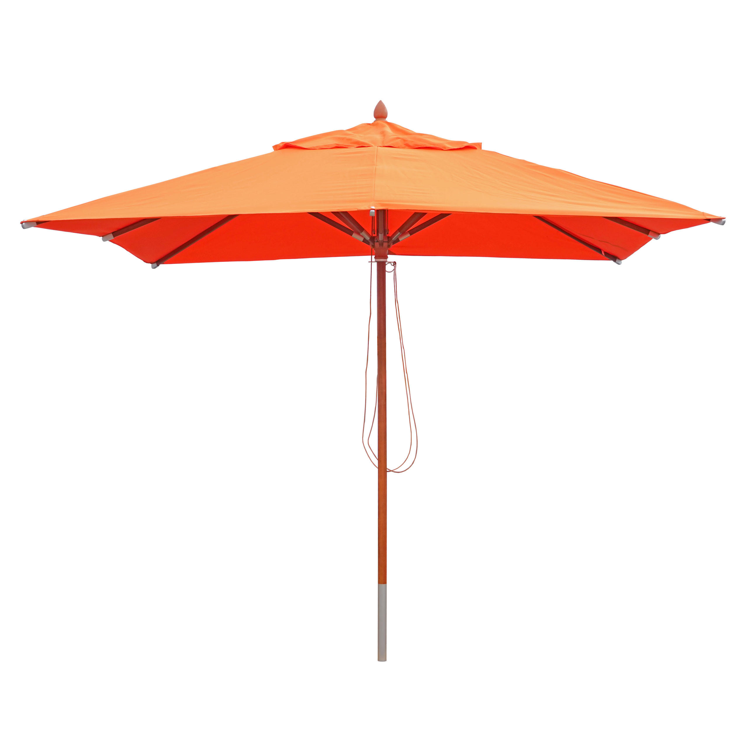 GASTRONOMIE SONNENSCHIRM I Orange - Orange, Holz (300/300cm) - MCW